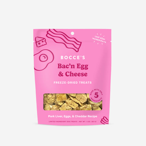 Bocce's Bakery Freeze-Dried Treats - Bac'n Egg & Cheese
