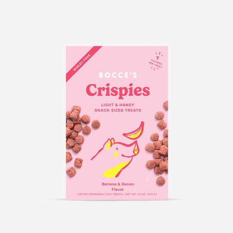 Bocce's Bakery Crispies - Banana + Bacon