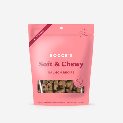 Bocce's Bakery Basics Soft & Chewy Treats - Salmon