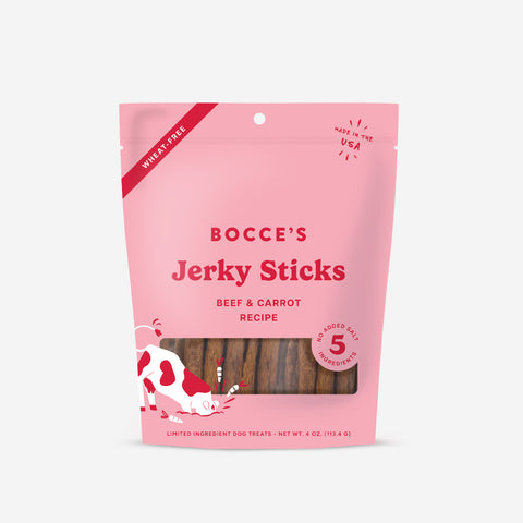 Bocce's Bakery Jerky Sticks - Beef & Carrot