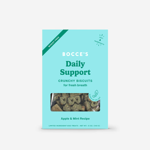 Bocce's Bakery Daily Support Biscuits - Breath Aid