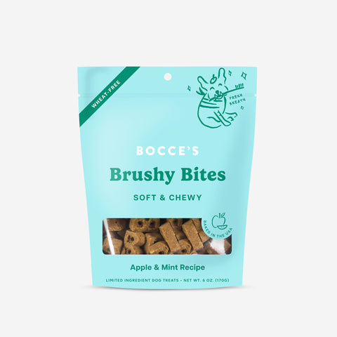 Bocce's Bakery Dailies Soft & Chewy Treats - Brushy Bites