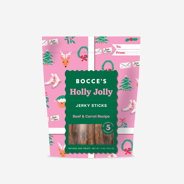 Bocce's Bakery Holly Jolly Jerky Sticks