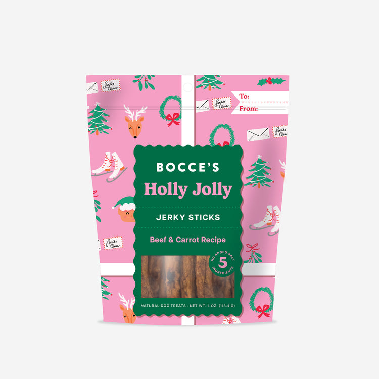 Bocce's Bakery Holly Jolly Jerky Sticks