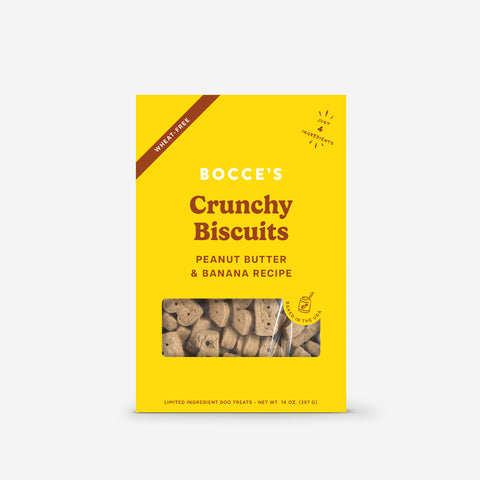 Bocce's Bakery Basics Oven-Baked Biscuits - PB & Banana