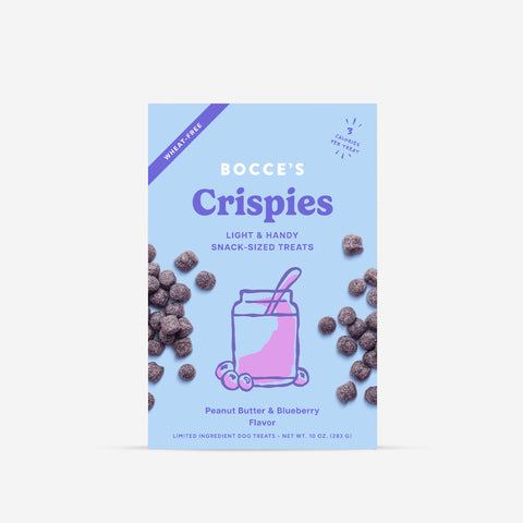 Bocce's Bakery Crispies - PB + Blueberry