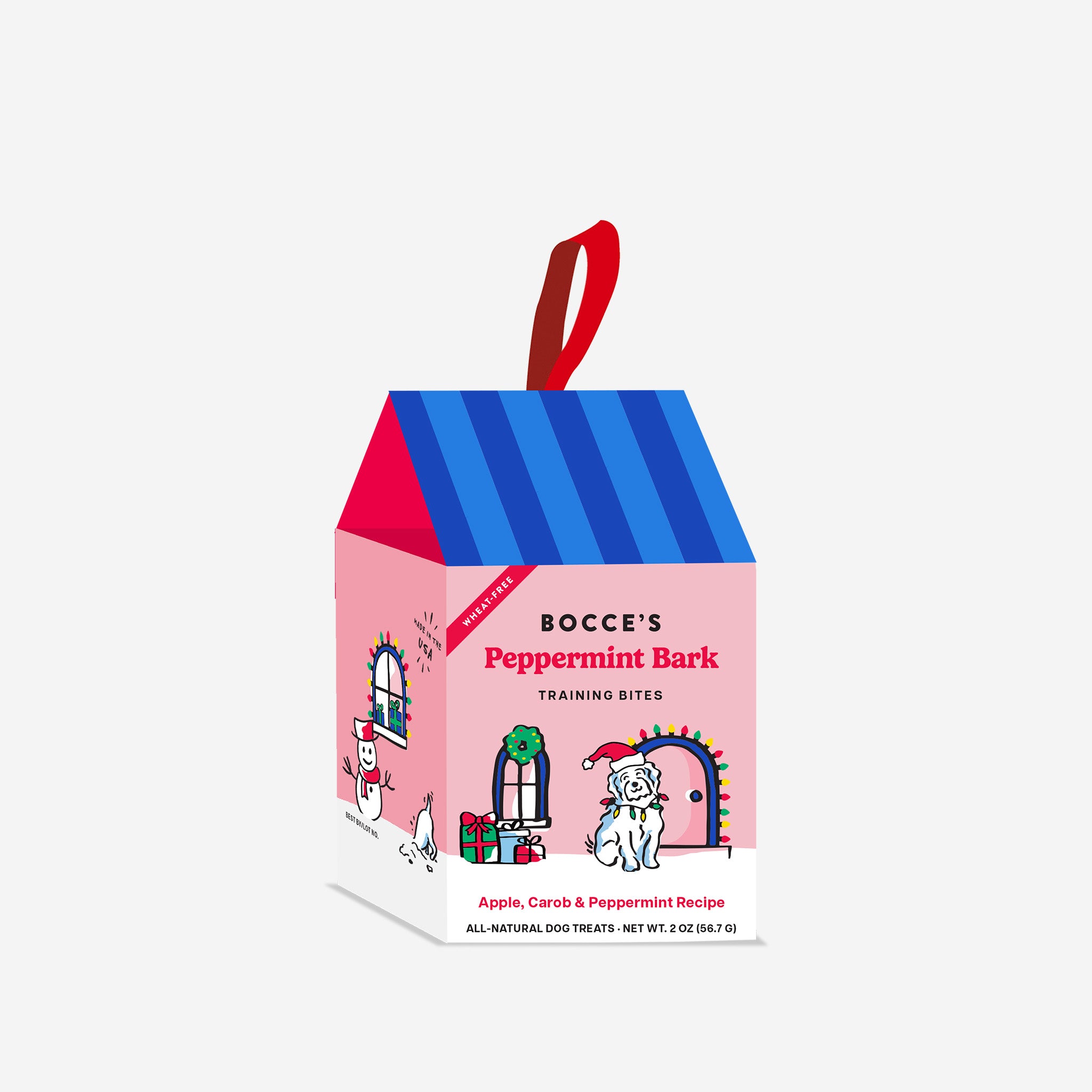 Bocce's Bakery Peppermint Bark Ornament bocce-s-bakery-peppermint-bark-ornament