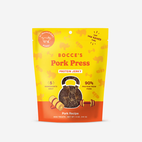 Bocce's Protein Jerky Cuts - Pork Press