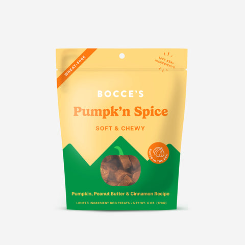 Bocce's Bakery By The Fire Soft & Chewy Treats - Pumpk'n Spice