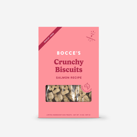Bocce's Bakery Basics Oven-Baked Biscuits - Salmon