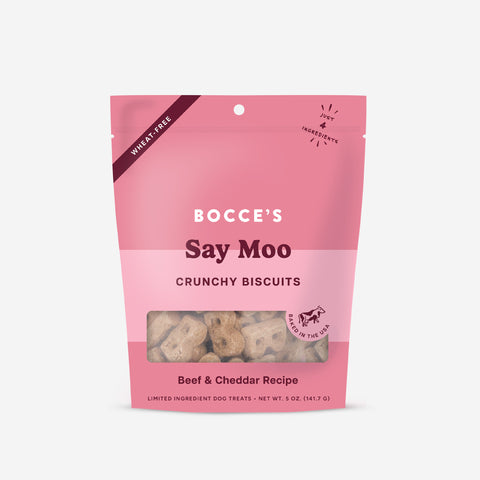Bocce's Bakery Everyday Biscuits - Say Moo