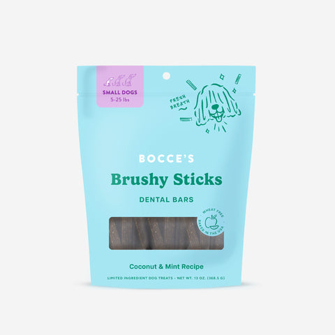 Bocce's Bakery Brushy Sticks Dental Bars - Small