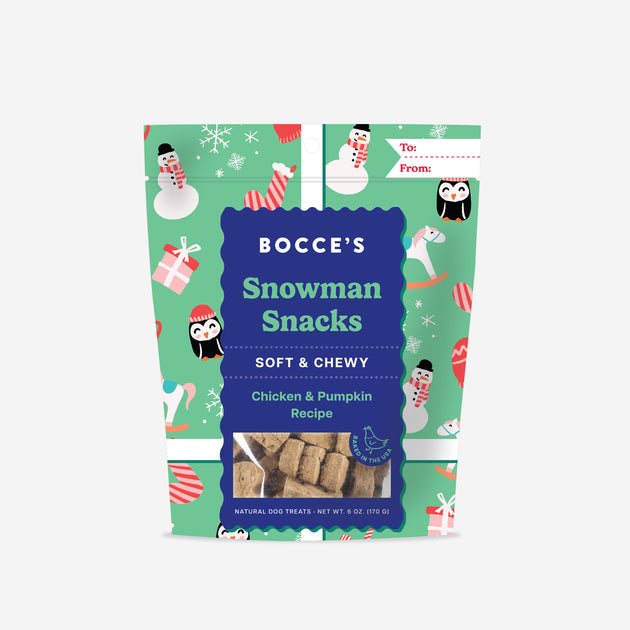 Bocce's Bakery Snowman Snacks