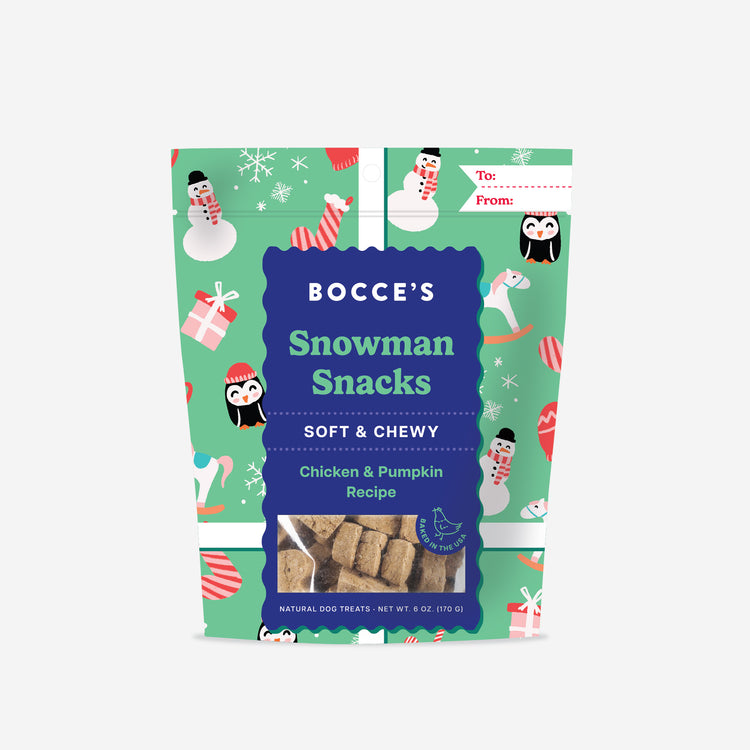 Bocce's Bakery Snowman Snacks
